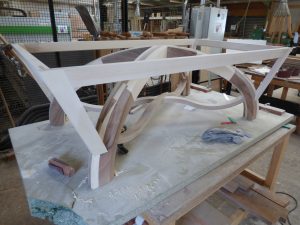 assemblage des pièces droites