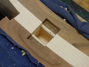 mortaise lamellé collé